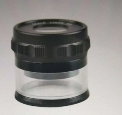 1002-10K 10倍圆筒带刻度放大镜测量带尺目镜SCALE LOUPE印刷鉴定