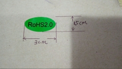 ROHS2.0 2.5cm*1.5cm