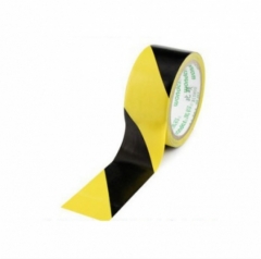 斑马胶带黄黑地胶/斑马线/界线 宽37mm*9m长